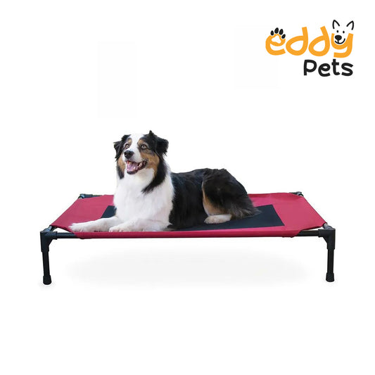 Eddy Pets - Dog Bed, Large, Red